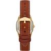 imageFossil Womens Harlow ThreeHand Stainless Steel Bracelet WatchBrown LeatherGold