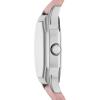 imageFossil Womens Harlow ThreeHand Stainless Steel Bracelet WatchPink LeatherSilver