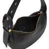 imageFossil Womens Harwell Leather Crescent Shoulder BagBlack