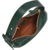 imageFossil Womens Harwell Leather Crescent Shoulder BagViridian W Studs