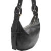 imageFossil Womens Harwell Leather Hobo Purse Handbag for WomenBlack