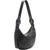 imageFossil Womens Harwell Leather Hobo Purse Handbag for WomenBlack