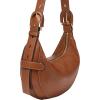 imageFossil Womens Harwell Leather Hobo Purse Handbag for WomenBrown