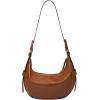 imageFossil Womens Harwell Leather Hobo Purse Handbag for WomenBrown