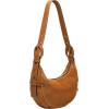 imageFossil Womens Harwell Leather Hobo Purse Handbag for WomenSaddle Suede