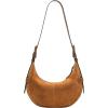 imageFossil Womens Harwell Leather Hobo Purse Handbag for WomenSaddle Suede