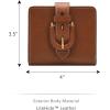 imageFossil Womens Harwell Small Tab Bifold WalletBrown