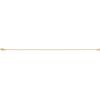 imageFossil Womens Heritage DLink Brass Chain AnkletGold