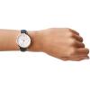 imageFossil Womens Jacqueline Quartz Stainless Steel ThreeHand WatchBlue LeatherRose Gold
