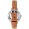 imageFossil Womens Jacqueline Quartz Stainless Steel ThreeHand WatchBrown LeatherRose GoldBlue