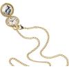imageFossil Womens Jacqueline Quartz Stainless Steel ThreeHand WatchGold Locket