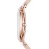 imageFossil Womens Jacqueline Quartz Stainless Steel ThreeHand WatchRose Gold  Blush