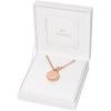 imageFossil Womens Jacqueline Quartz Stainless Steel ThreeHand WatchRose Gold Locket