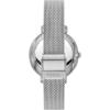 imageFossil Womens Jacqueline Quartz Stainless Steel ThreeHand WatchSilver Mesh