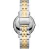 imageFossil Womens Jacqueline Quartz Stainless Steel ThreeHand WatchSilverGold Moonphase
