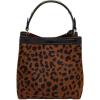 imageFossil Womens Jessie Shoulder BagBlackLeopard Haircalf