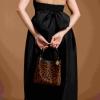 imageFossil Womens Jessie Shoulder BagBlackLeopard Haircalf