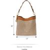 imageFossil Womens Jessie Shoulder BagChevron Straw