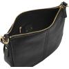 imageFossil Womens Jolie Leather Crossbody Purse Handbag for WomenBlack