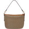 imageFossil Womens Jolie Leather Crossbody Purse Handbag for WomenChevron Straw