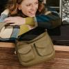 imageFossil Womens Jolie Leather Crossbody Purse Handbag for WomenDesert Olive
