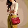 imageFossil Womens Jolie Leather Crossbody Purse Handbag for WomenGarnet