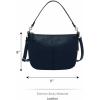 imageFossil Womens Jolie Leather Crossbody Purse Handbag for WomenInsignia Blue