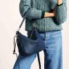 imageFossil Womens Jolie Leather Crossbody Purse Handbag for WomenInsignia Blue