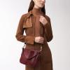 imageFossil Womens Jolie Leather Crossbody Purse Handbag for WomenMahogany Suede Lizard