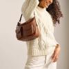 imageFossil Womens Jolie Leather Crossbody Purse Handbag for WomenMedium Brown