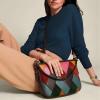 imageFossil Womens Jolie Leather Crossbody Purse Handbag for WomenPatchwork