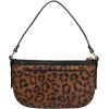 imageFossil Womens Jolie Leather Small Shoulder Bag Purse Handbag for WomenBlack  Leopard