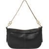 imageFossil Womens Jolie Leather Small Shoulder Bag Purse Handbag for WomenBlack W Chain