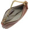 imageFossil Womens Jolie Leather Small Shoulder Bag Purse Handbag for WomenBrown W Chain