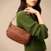 imageFossil Womens Jolie Leather Small Shoulder Bag Purse Handbag for WomenBrown W Chain