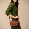 imageFossil Womens Jolie Leather Small Shoulder Bag Purse Handbag for WomenBrown W Chain