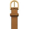 imageFossil Womens Leather BeltCamel Nubuck D Ring