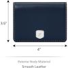 imageFossil Womens Lennox Small Flap WalletInsignia Blue