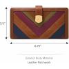 imageFossil Womens Lennox Tab Bifold WalletMulti Patchwork