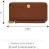 imageFossil Womens Lennox Zip Continental WalletBrown