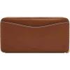 imageFossil Womens Lennox Zip Continental WalletBrown