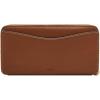 imageFossil Womens Lennox Zip Continental WalletBrown