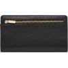 imageFossil Womens Liza Leather Slim Bifold Wallet for WomenBlack W Gold