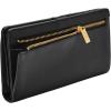 imageFossil Womens Liza Leather Slim Bifold Wallet for WomenBlack W Gold