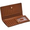 imageFossil Womens Liza Leather Slim Bifold Wallet for WomenBrown W Gold