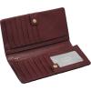 imageFossil Womens Liza Leather Slim Bifold Wallet for WomenMahogany