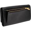 imageFossil Womens Logan Leather Wallet RFID Blocking Flap Clutch Organizer Black Model SL7833001Black