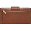 imageFossil Womens Logan Leather Wallet RFID Blocking Tab Clutch Black Model SL7830001Brown