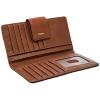 imageFossil Womens Logan Leather Wallet RFID Blocking Tab Clutch Black Model SL7830001Brown