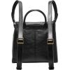 imageFossil Womens Parker Leather Convertible Backpack Purse Handbag for WomenBlack